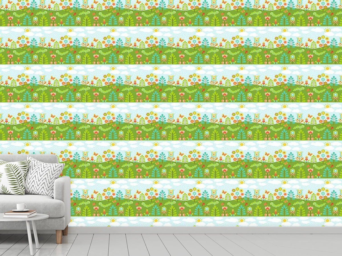 patterned-wallpaper-cute-summer-rain