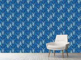 patterned-wallpaper-blue-lobster