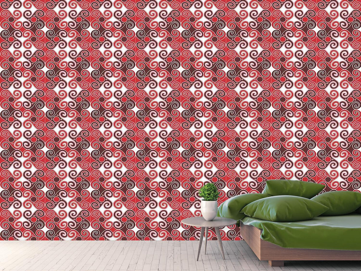 patterned-wallpaper-red-cucuteni