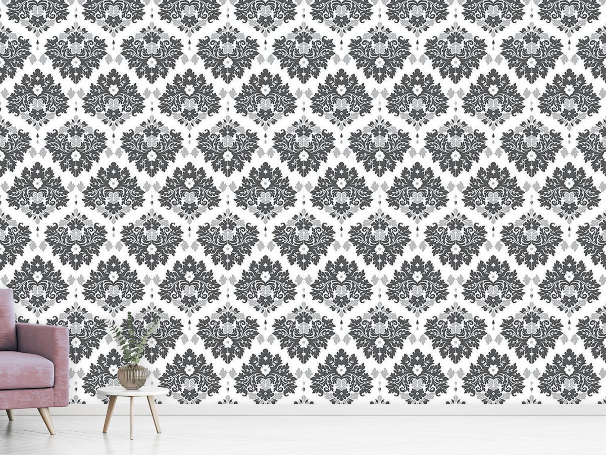 patterned-wallpaper-damask-gris