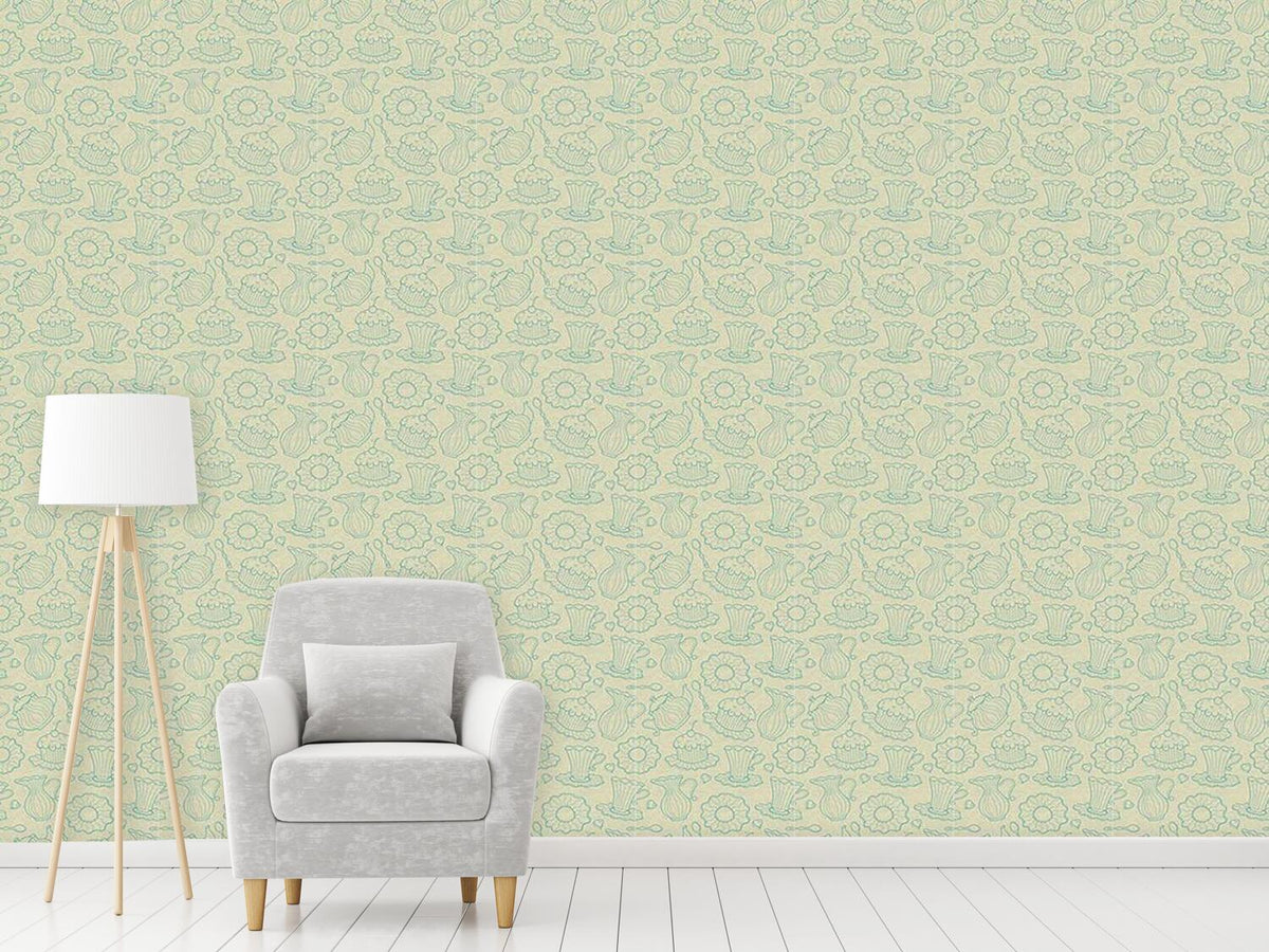 patterned-wallpaper-hen-party-yellow