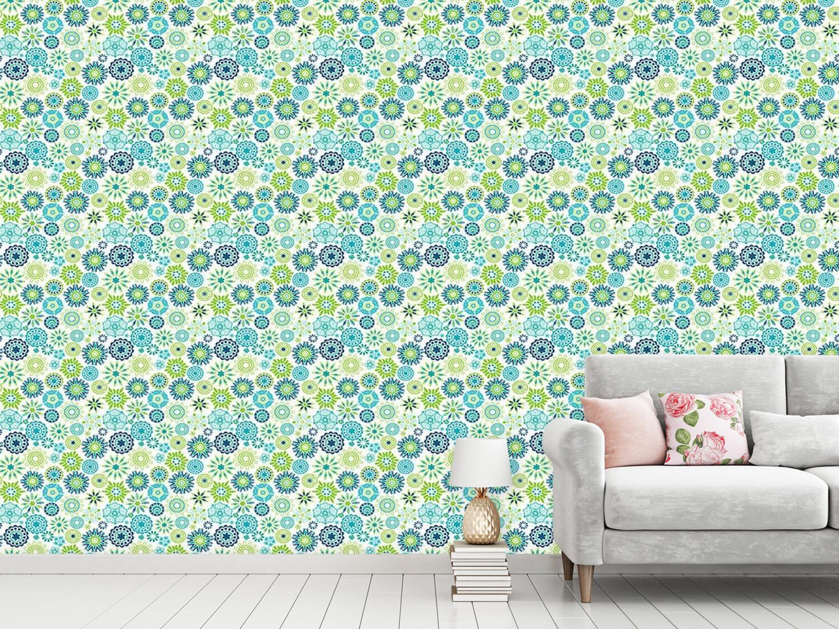 patterned-wallpaper-fresh-retro-flower-spring