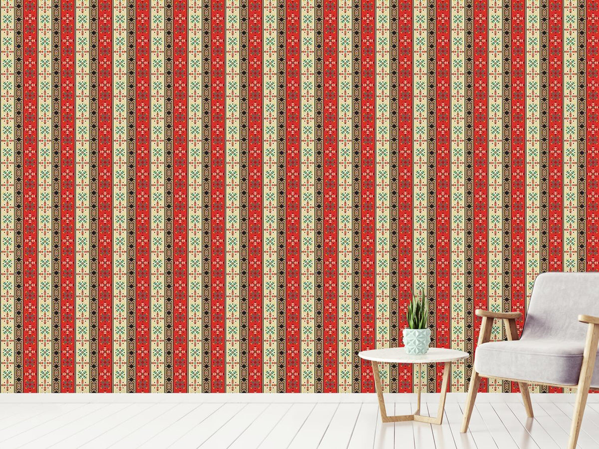 patterned-wallpaper-navajo-style