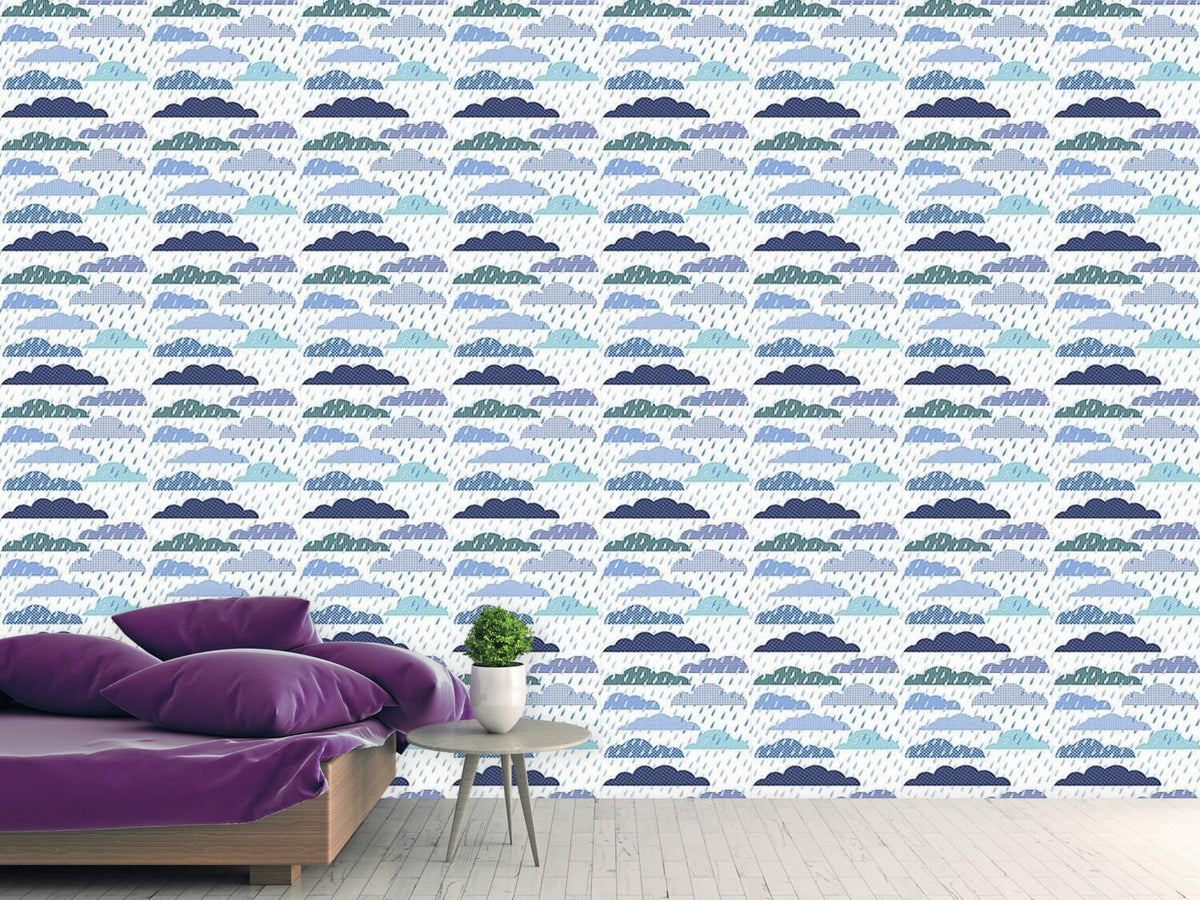 patterned-wallpaper-rain-cloud-patchwork