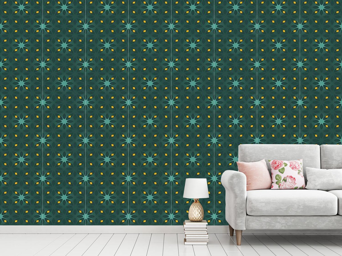 patterned-wallpaper-floral-galaxy