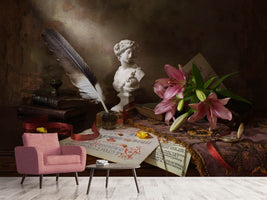 photo-wallpaper-still-life-with-lily-and-bust