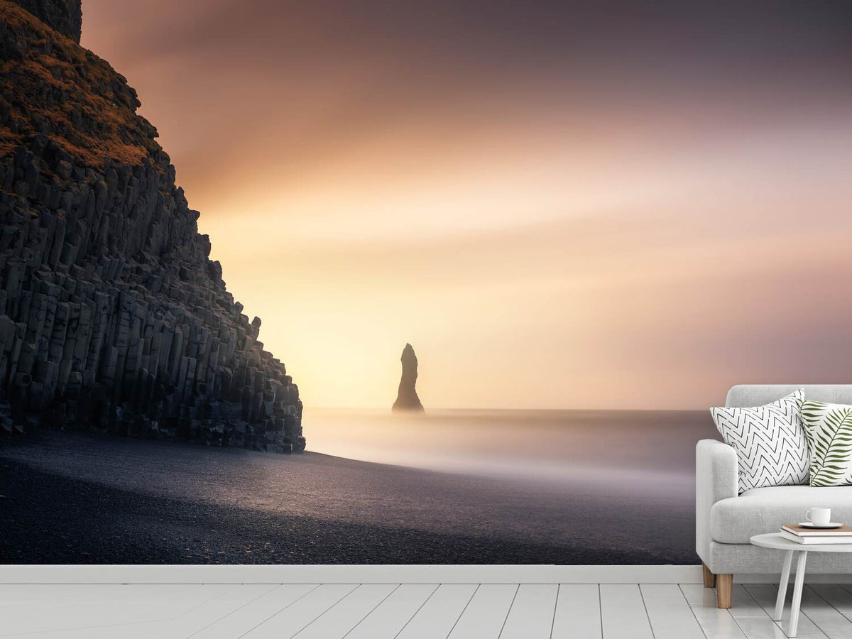 photo-wallpaper-sunrise-in-reynisfjara