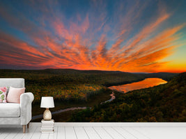 photo-wallpaper-sunset-over-porcupine-mountains-x