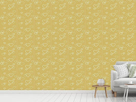 patterned-wallpaper-heart-of-gold