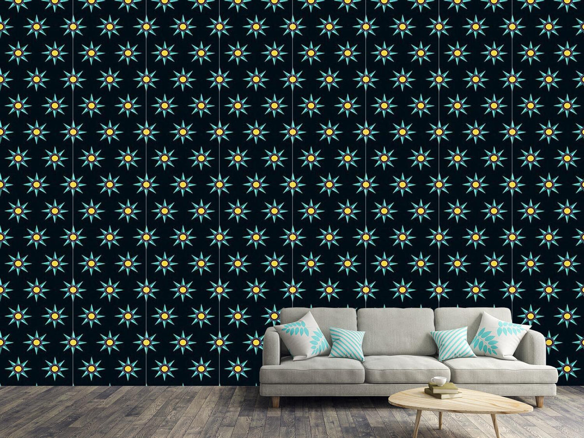 patterned-wallpaper-star-parade