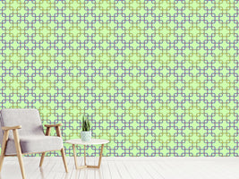 patterned-wallpaper-connection-of-squares