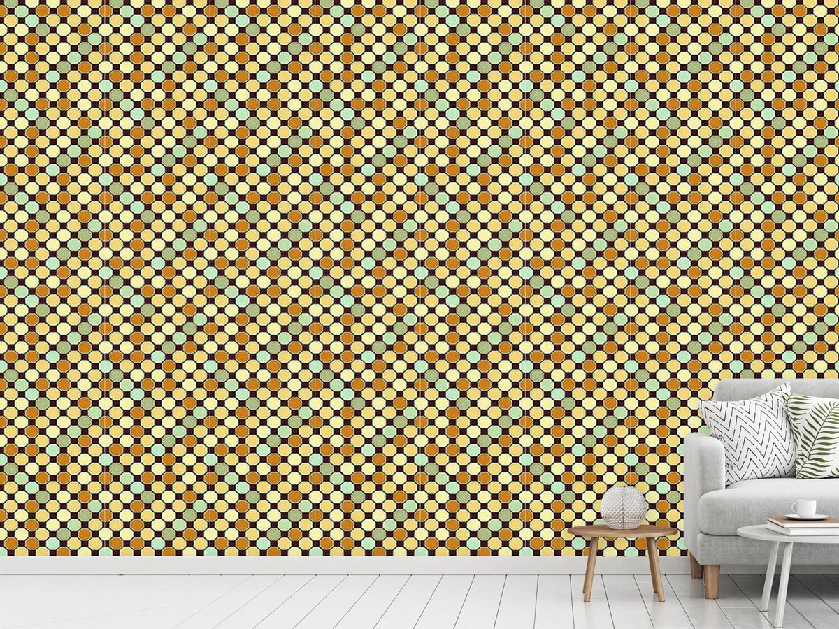 patterned-wallpaper-hexagon-deco