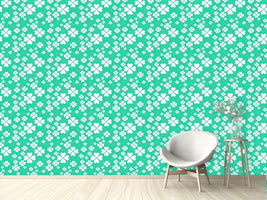 patterned-wallpaper-lucky-clover