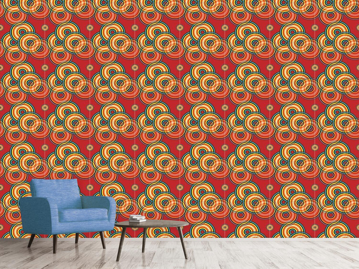 patterned-wallpaper-colored-circles