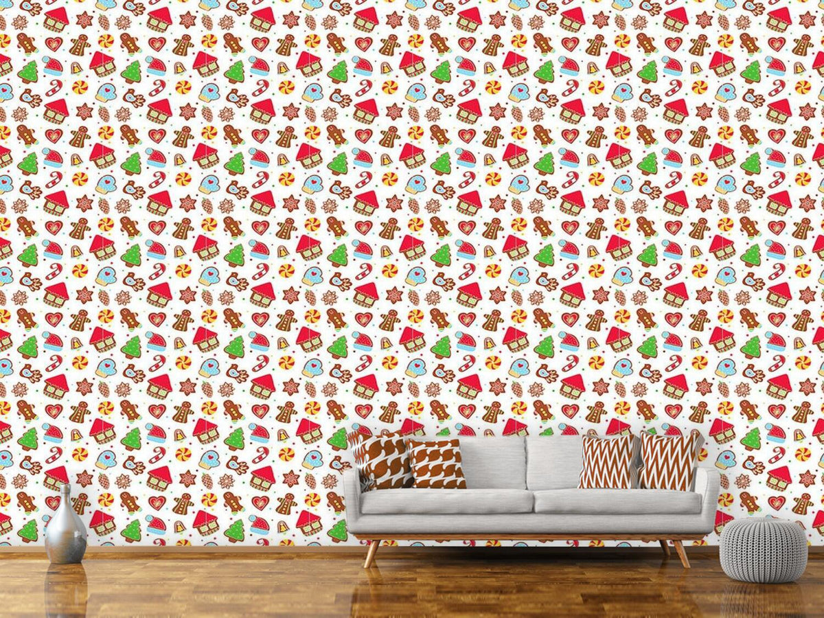 patterned-wallpaper-cookie-jar