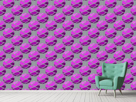 patterned-wallpaper-bandage-balls