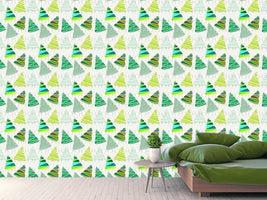 patterned-wallpaper-christmas-tree-variations