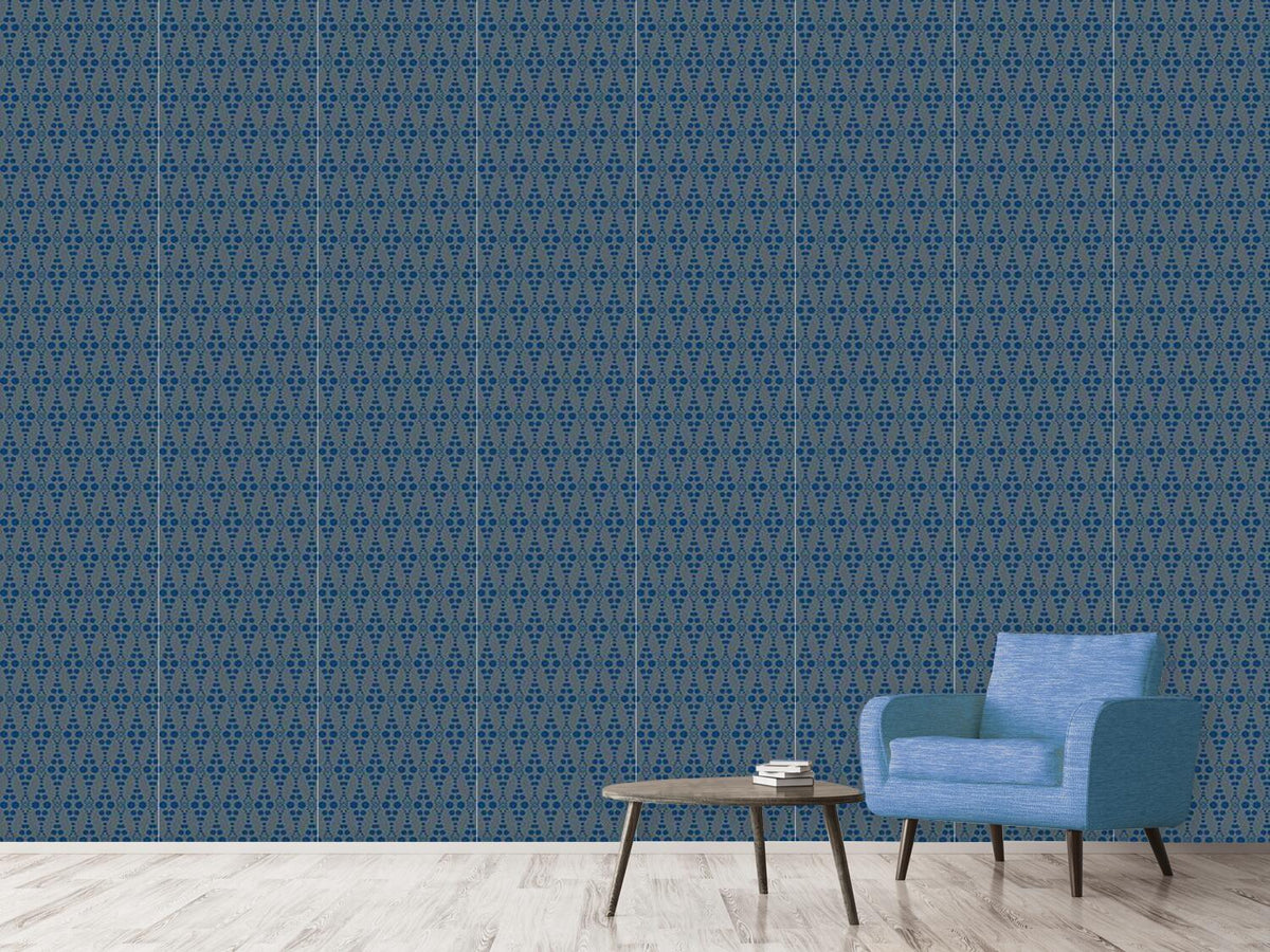 patterned-wallpaper-dottore-blue