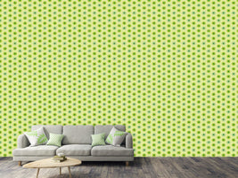 patterned-wallpaper-lime-flowers