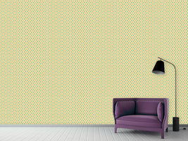 patterned-wallpaper-circles-and-triangles