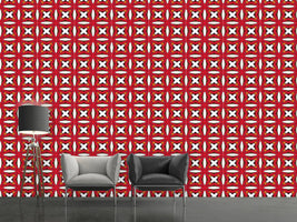 patterned-wallpaper-retro-cross-stitching