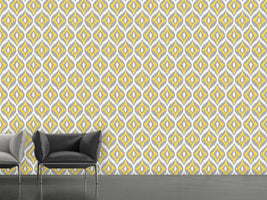 patterned-wallpaper-animal-ikat