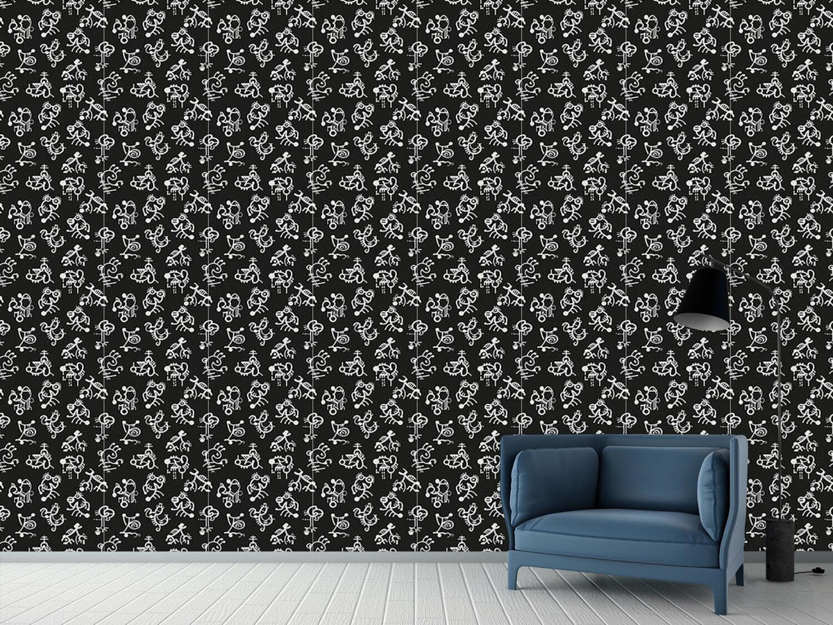 patterned-wallpaper-naive-characters