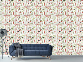 patterned-wallpaper-cooking-fun