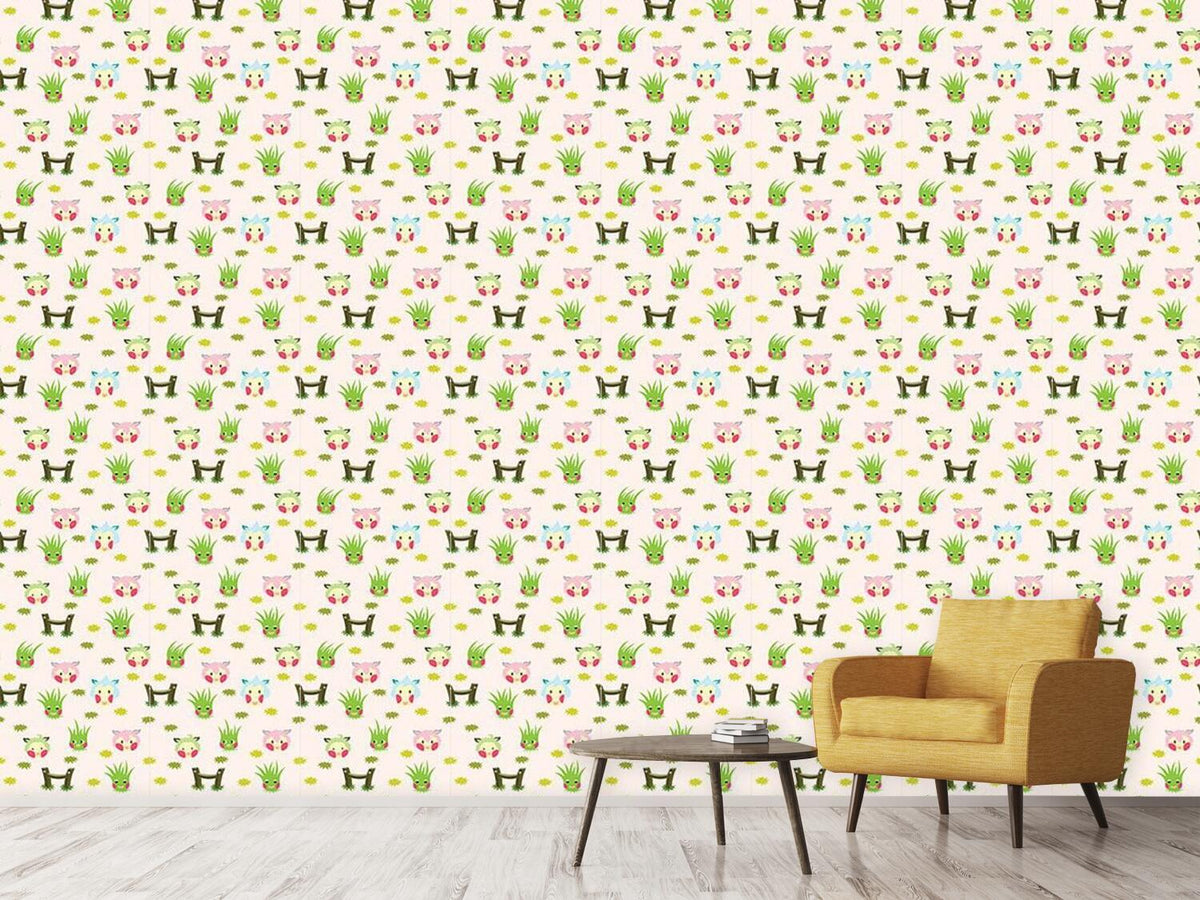 patterned-wallpaper-counting-sheep