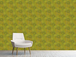 patterned-wallpaper-straw-circles