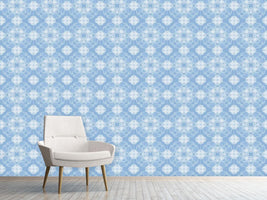 patterned-wallpaper-bluebell-kaleidoscope