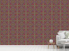 patterned-wallpaper-oriental-flowers