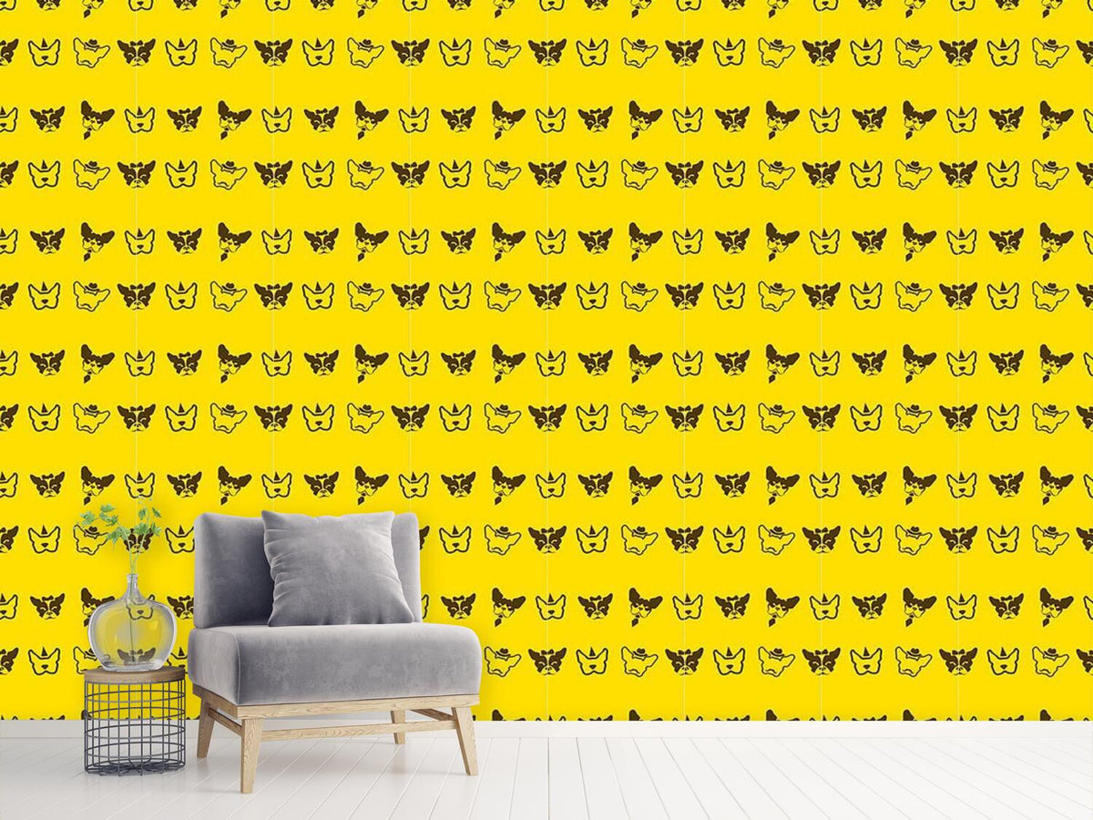 patterned-wallpaper-french-bulldogs