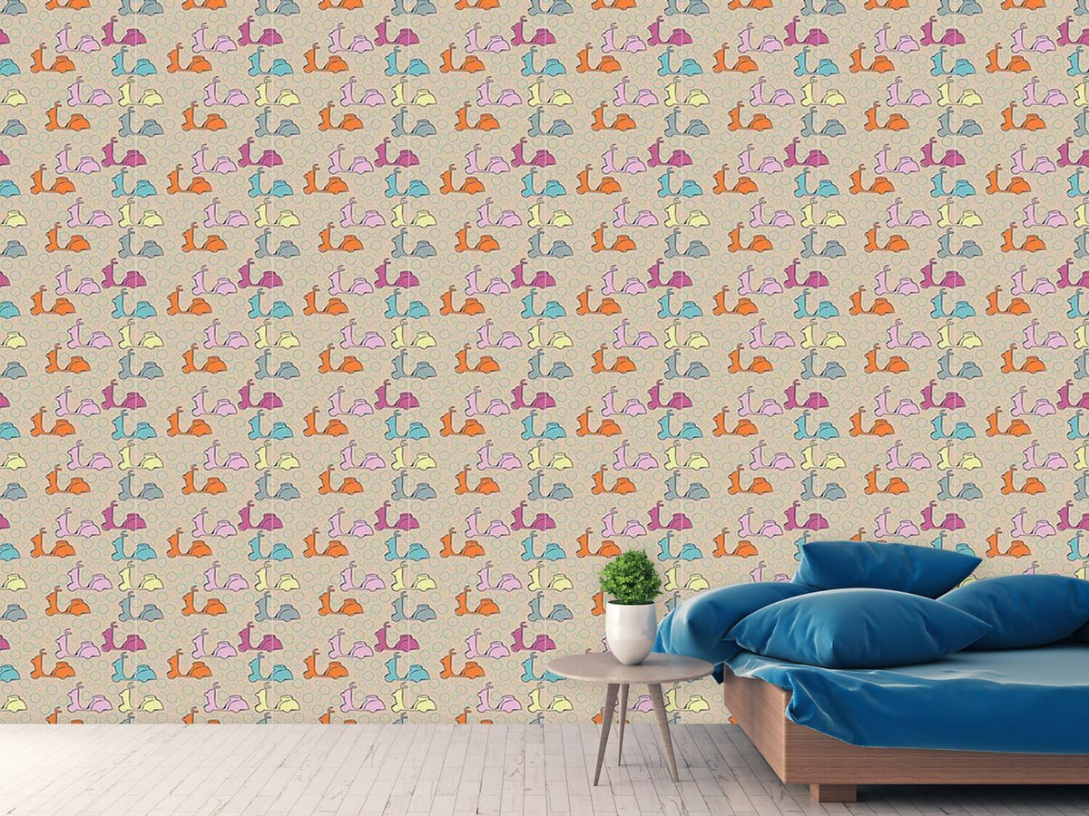 patterned-wallpaper-scooter