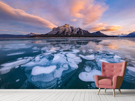 photo-wallpaper-abraham-lake-sunset-x