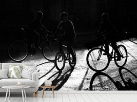 photo-wallpaper-boys-bycicles-shadow-and-light