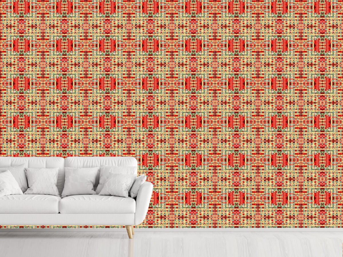 patterned-wallpaper-rough-weave