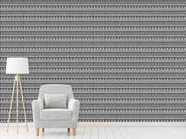 patterned-wallpaper-tribal-monochrome