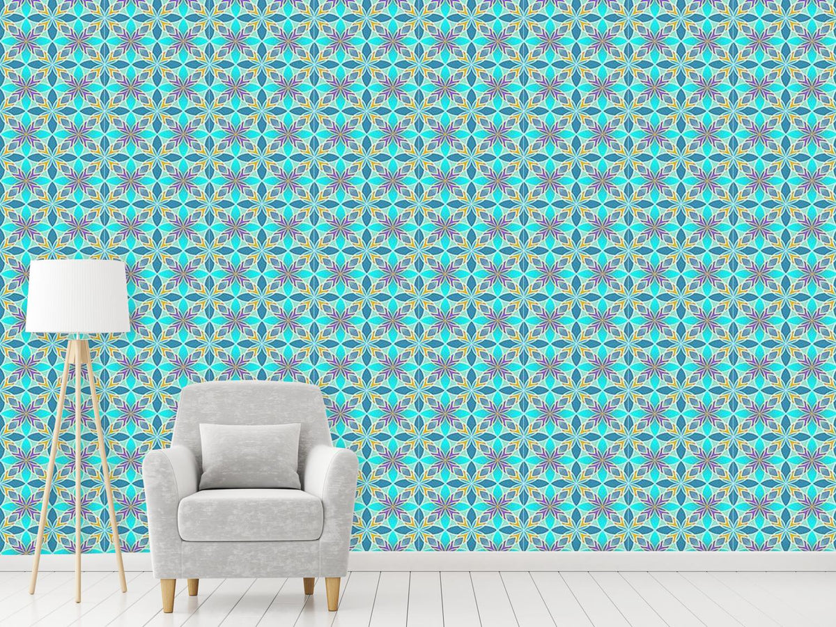 patterned-wallpaper-curacao-blue