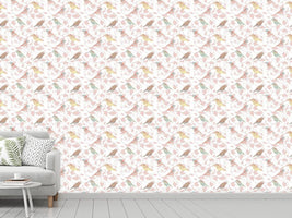 patterned-wallpaper-garden-scene