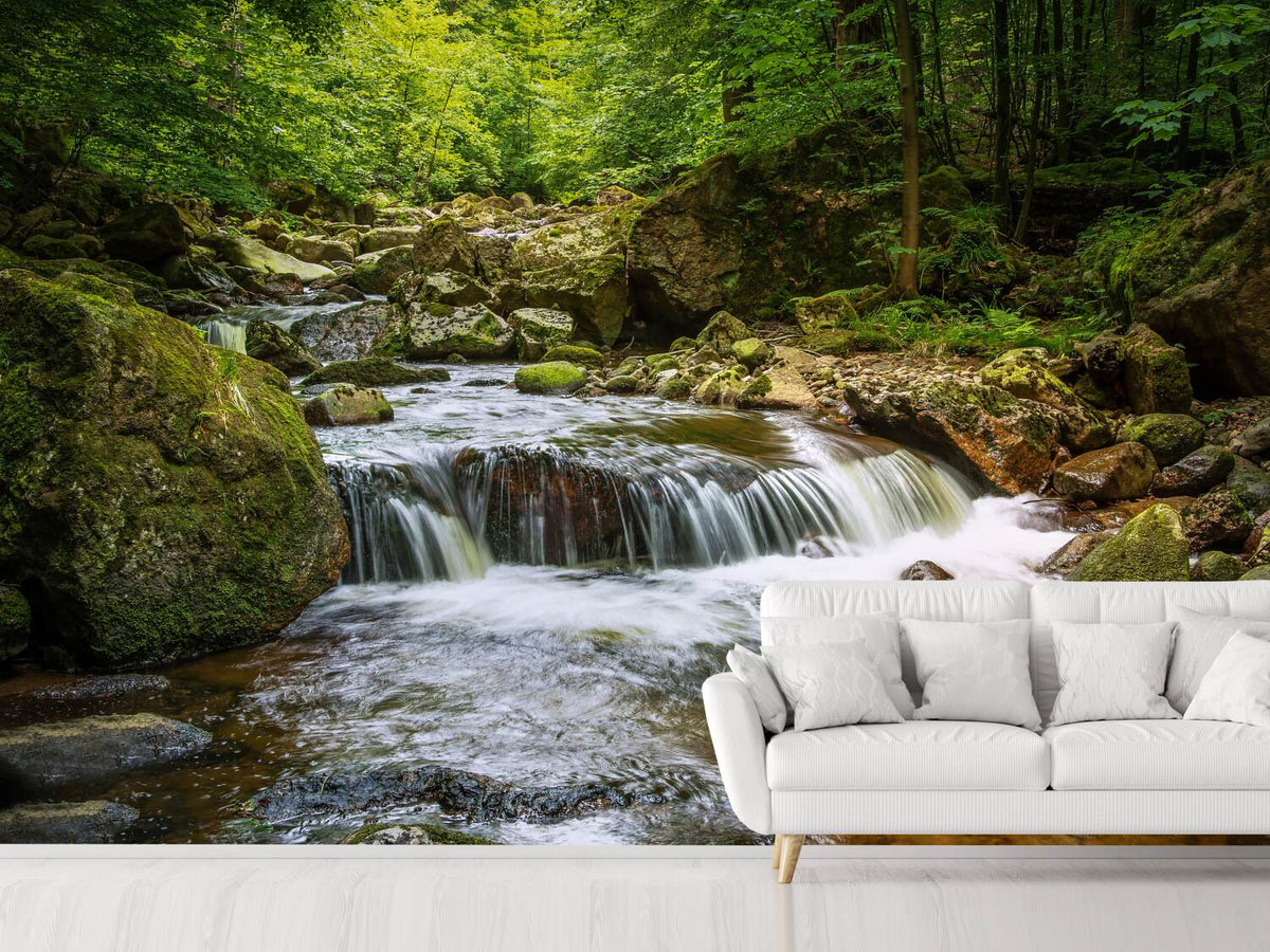 photo-wallpaper-relaxation-at-the-waterfall-ii