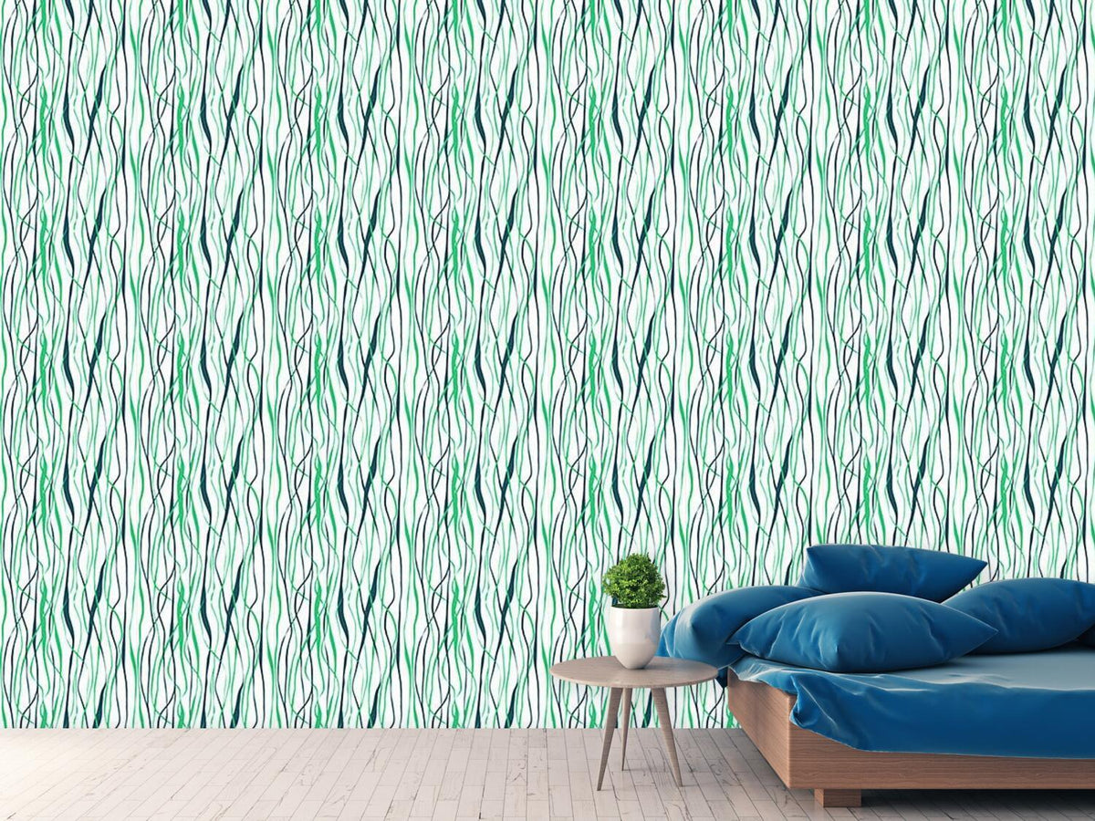 patterned-wallpaper-green-forest-area